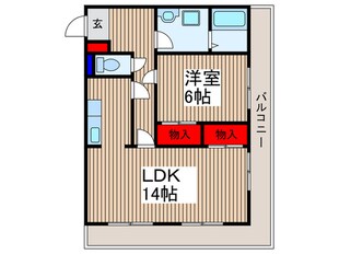 PLENDY南浦和の物件間取画像